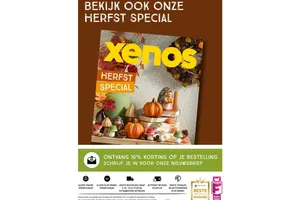 Herfstdecoratie nu 10.00% korting aanbieding