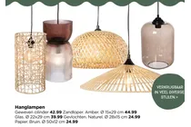 gevlochten hanglamp