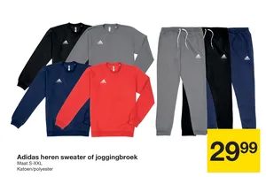 heren sweater of joggingbroek