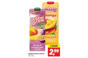 dubbeldrank mango passievrucht met appel