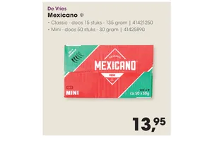 Mexicano Mini aanbieding