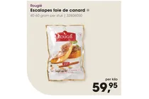 escalopes foie de canard