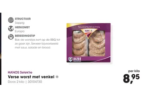 verse worst met venkel