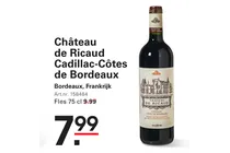 chateau de ricaud cadillac cotes de bordeaux