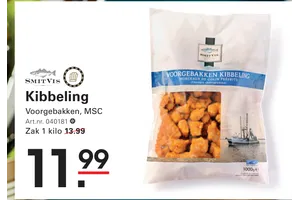 Kibbeling aanbieding