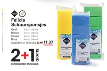 felicia schuursponsjes