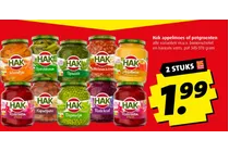 hak appelmoes of potgroenten