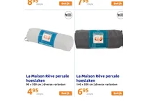 la maison reve percale hoeslaken