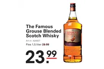 the famous grouse blended scotch whisky