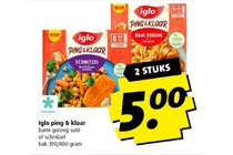 iglo ping klaar schnitzel