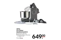 pro baker keukenmachine