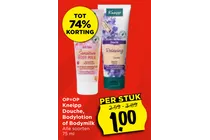 kneipp douche bodylotion of bodymilk