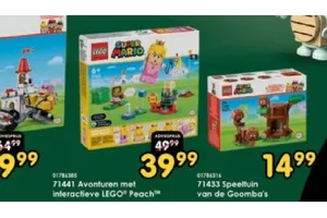 avonturen met interactieve lego peachTM