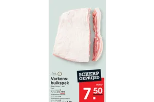 varkens buikspek