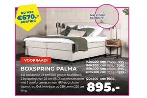 boxspring palma