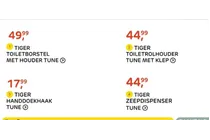 toiletborstel met houder tune