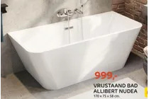 vrijstaand bad allibert nudea