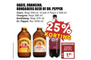 Oasis nu 25.00% korting aanbieding