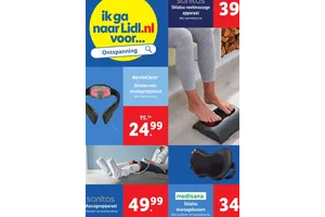 Shiatsu massagekussen aanbieding