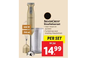 Staafmixerset aanbieding