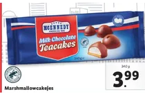milk chocolate teacakes