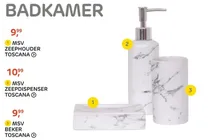 zeepphouder toscana