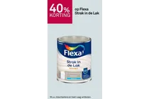 flexa strak in de lak binnenmuurverf