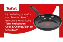 keramische tefal koekenpan cook change