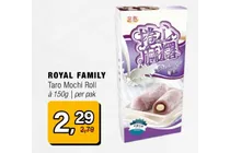 taro mochi roll