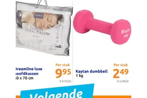 Dumbbell aanbieding