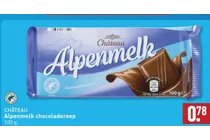 alpenmelk chocoladereep
