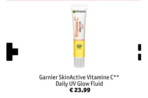 skinactive vitamine c daily uv glow fluid