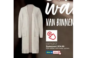 Damesvest aanbieding