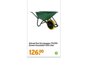 Kruiwagen TK100 aanbieding