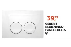 Bedieningspaneel Delta aanbieding