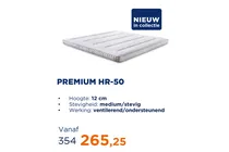 premium hr 50 matras