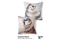 kussens dieren