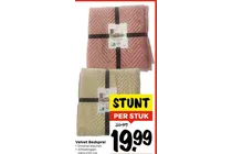 velvet bedsprei