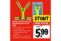 reflecterend hardloopvest met led