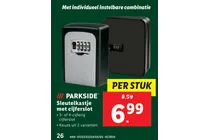 sleutelkastje met cijferslot