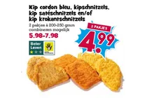 kip cordon bleu kipschnitzels kip sateschnitzels en of kip krokantschnitzels
