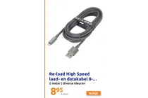 high speed laad en datakabel