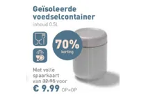 geisoleerde voedselcontainer