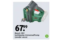 18v luchtpomp universalpump