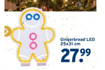 gingerbread led lamp