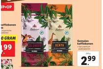 gemalen koffiebonen kenya