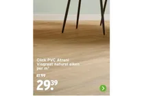 click pvc atrani visgraat naturel eiken