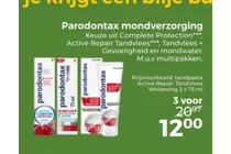 parodontax tandpasta en mondwater