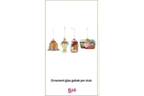ornament glas gebak