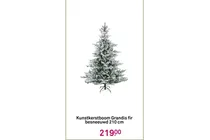 kunstkerstboom grandis fir besneeuwd